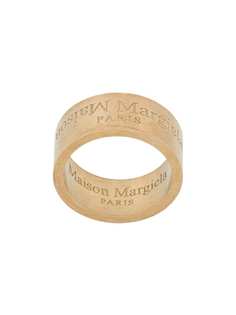 Maison Margiela серебряное кольцо с гравировкой