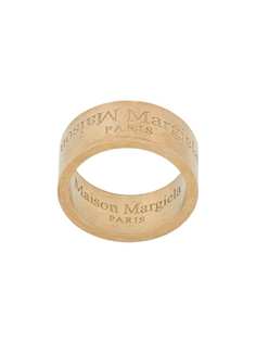 Maison Margiela серебряное кольцо с гравировкой