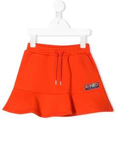 Kenzo Kids классическая расклешенная юбка