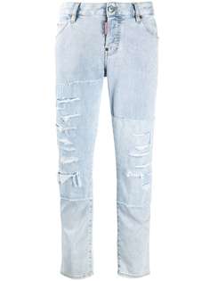 Dsquared2 укороченные джинсы средней посадки
