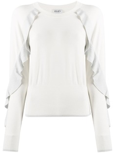 LIU JO джемпер с оборками