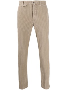 Briglia 1949 вельветовые брюки прямого кроя