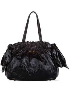 Prada Pre-Owned сумка с бантами и сборками