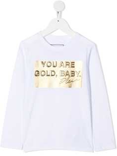 Philipp Plein "футболка Gold, Baby с длинными рукавами "