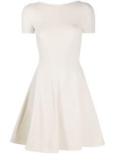 Dsquared2 короткое платье с отделкой в рубчик