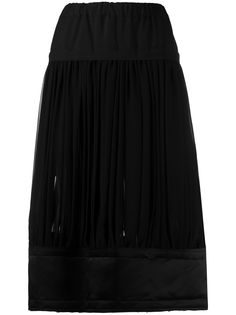 Comme Des Garçons плиссированная юбка миди