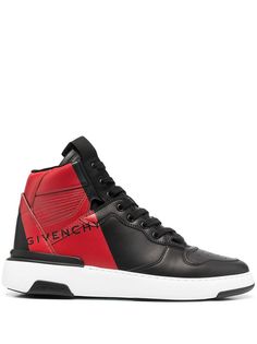 Givenchy высокие кроссовки Wing