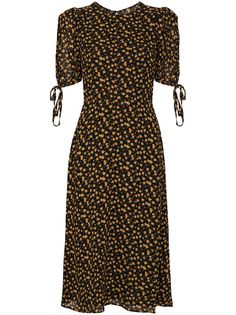 Reformation платье миди Oakley с цветочным принтом