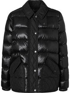 Burberry стеганый пуховик