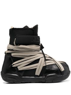 Rick Owens сапоги Stivali Tessuto из коллаборации с Moncler