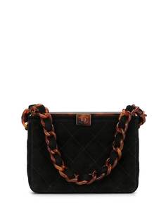 Chanel Pre-Owned стеганая сумка-тоут 1997-го года с логотипом CC
