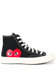 Comme Des Garçons Play x Converse высокие кеды из коллаборации с Converse