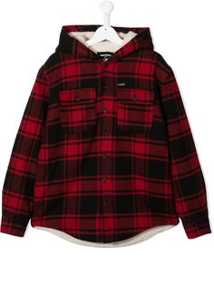 Dsquared2 Kids куртка в клетку