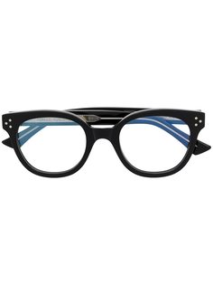 Cutler & Gross очки в глянцевой квадратной оправе