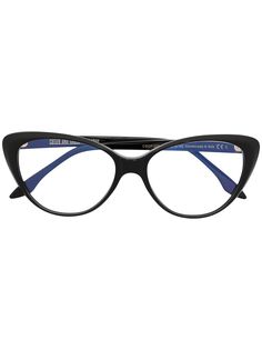 Cutler & Gross очки в глянцевой оправе кошачий глаз