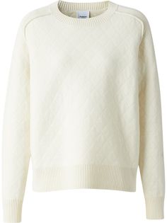 Burberry стеганый джемпер