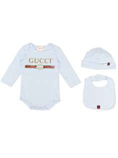 Gucci Kids боди с логотипом
