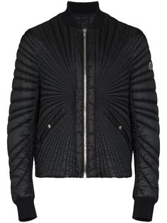 MONCLER + RICK OWENS короткий пуховик на молнии