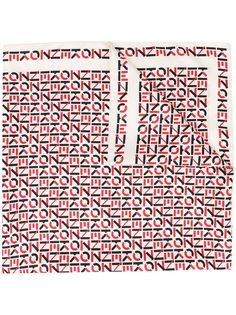 Kenzo шарф с монограммой