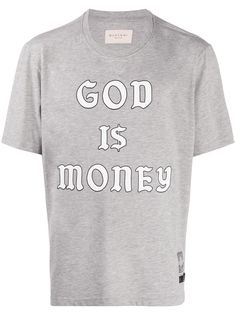 Buscemi God is money slogan t-shirt