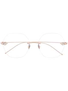 Pomellato Eyewear очки в шестиугольной оправе