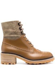 Chloé ботинки с эластичными вставками Chloe