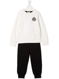 Moncler Enfant спортивный костюм в стиле колор-блок