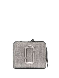 Marc Jacobs мини-кошелек The Snapshot Glitter Stripe