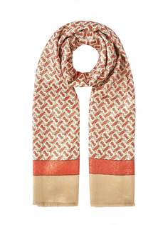 Burberry шарф с монограммой