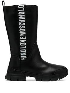 Love Moschino сапоги с логотипом