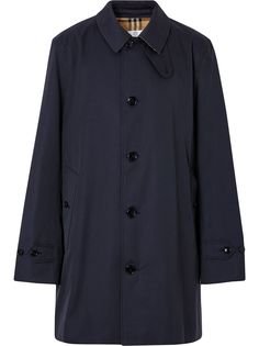Burberry однобортное пальто