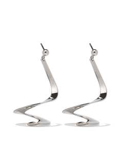 Georg Jensen серебряные серьги Mobius