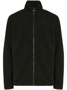 Barbour толстовка на молнии с вышитым логотипом