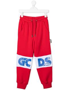Gcds Kids спортивные брюки с логотипом