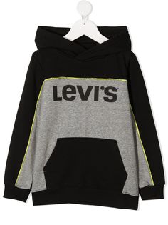 Levis Kids худи в стиле колор-блок с логотипом