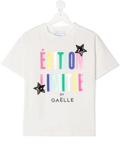 Gaelle Paris Kids футболка Édition Limitée с короткими рукавами