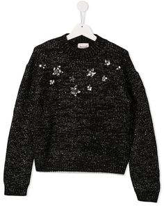 Mariuccia Milano Kids джемпер с пайетками