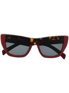 Marni Eyewear солнцезащитные очки в оправе кошачий глаз