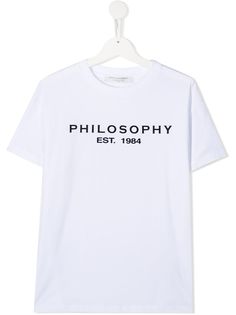 Philosophy Di Lorenzo Serafini Kids футболка с логотипом