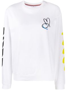 PS Paul Smith толстовка с графичным принтом и круглым вырезом