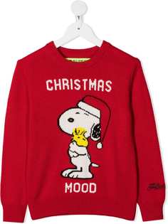 Mc2 Saint Barth Kids джемпер Snoopy вязки интарсия