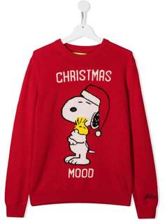 Mc2 Saint Barth Kids джемпер Snoopy вязки интарсия