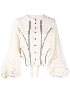 Renli Su блузка Hazel с завязками на спине