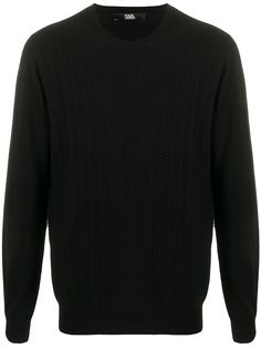 Karl Lagerfeld джемпер с круглым вырезом