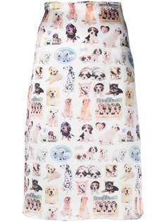 Ashley Williams юбка-карандаш с принтом