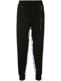 Mastermind Japan спортивные брюки с контрастными полосками