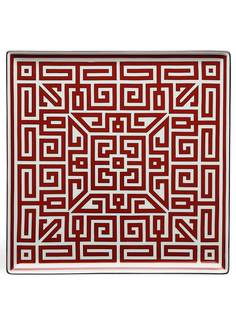 GINORI 1735 квадратная тарелка Labirinto (30 см)