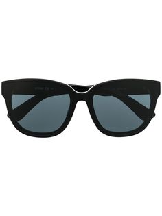 Moschino Eyewear солнцезащитные очки Teddy Bear в оправе кошачий глаз