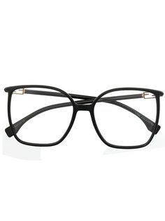 Fendi Eyewear очки в прямоугольной оправе