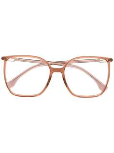 Fendi Eyewear очки в прямоугольной оправе